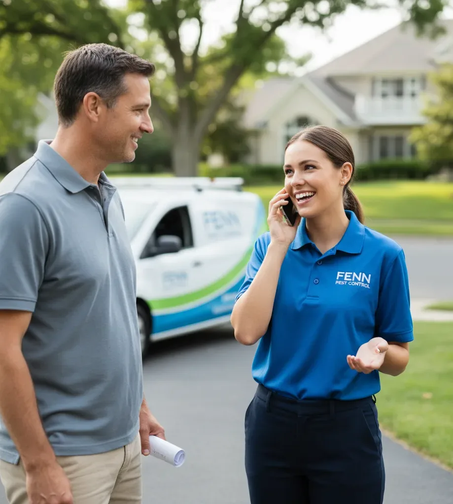 Fenn Pest Control customer support in Portage
